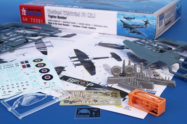 Special Hobby 72201 Westland Whirlwind FB Mk.I 'Fighter-Bomber' 1/72