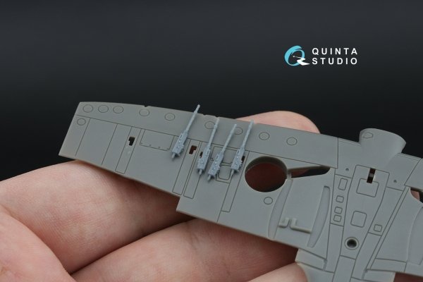 Quinta Studio QT72019 Browning Mk.II Machine gun, 4 pcs (all kits) 1/72