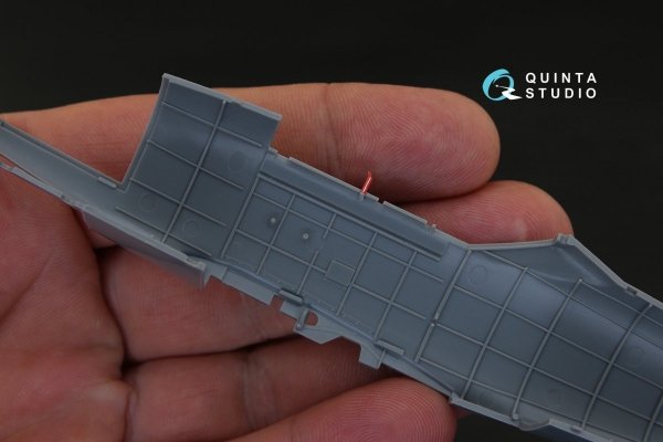 Quinta Studio QD48088 Me-262A 3D-Printed &amp; coloured Interior on decal paper (for Tamiya kit) 1/48