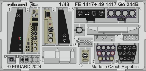 Eduard BIG49404 Go 244B ICM 1/48
