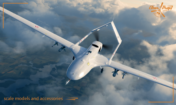 Clear Prop! CP3502 TB.2 UAV In Polish Service STARTER KIT 1/35