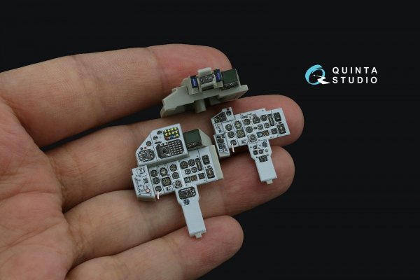 Quinta Studio QD32227 MiG-29UB 3D-Printed &amp; coloured Interior (Trumpeter) 1/32
