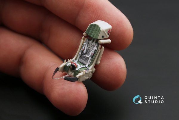 Quinta Studio QD48157 Yak-130 3D-Printed coloured Interior on decal paper (for KittyHawk kit) 1/48