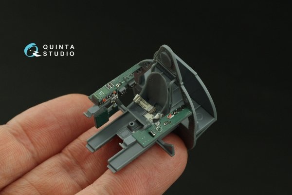 Quinta Studio QD48459 F4F-3 early 3D-Printed coloured Interior on decal paper (Eduard) 1/48