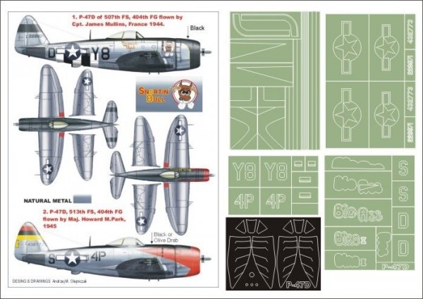 Montex K32118 P-47D Bubbletop 1/32