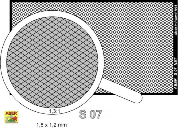 Aber S-07 Net 1,8 x 1,2 mm