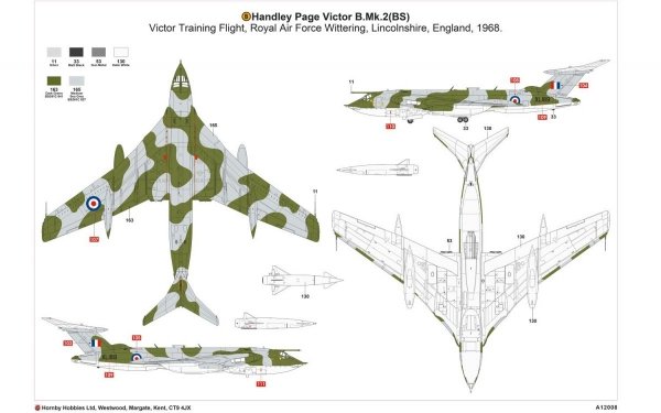 Airfix 12008 Handley Page Victor B.2 1:72