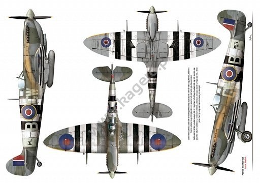 Kagero 7029 Supermarine Spitfire Mk. IX/XVI and other EN/PL