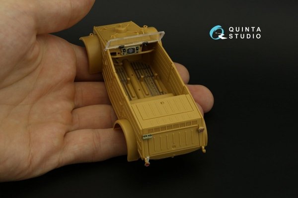 Quinta Studio QD35055 Kubelwagen typ 82 3D-Printed &amp; coloured Interior on decal paper ( Italeri ) 1/35