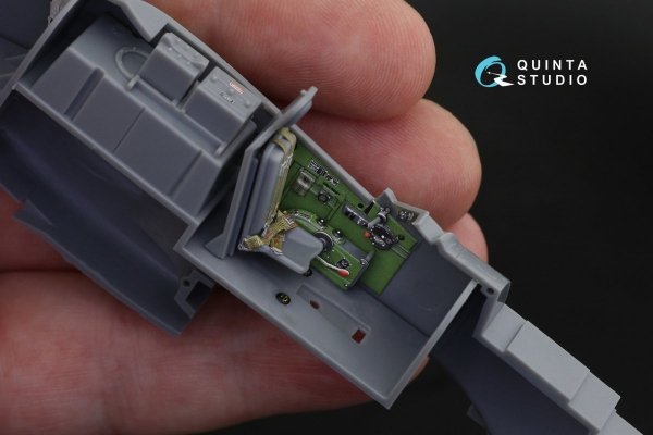 Quinta Studio QD48253 P-51D 3D-Printed &amp; coloured Interior on decal paper ( Tamiya ) 1/48