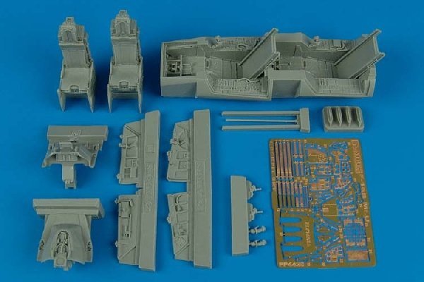 Aires 4428 F-16B MLU Fighting Falcon cockpit set 1/48 Hasegawa