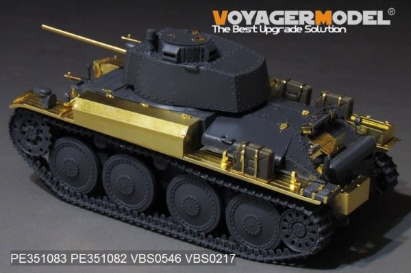 Voyager Model PE351083 WWII German Pz.Kpfw.38(t) Ausf.E/F Tamiya 1/35
