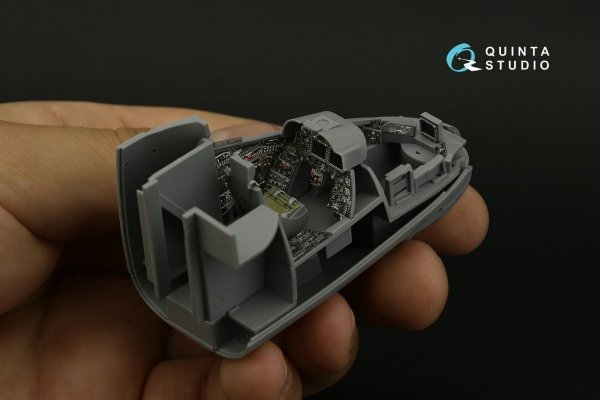 Quinta Studio QD48295 Mi-35M 3D-Printed &amp; coloured Interior on decal paper (Zvezda) 1/48