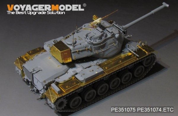 Voyager Model PE351075 Modern US Army M47E/M Medium Tank Fenders Upgrade Set for Takom 1/35