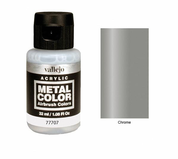 Vallejo 77707 Metal Color- Chrome 32ml