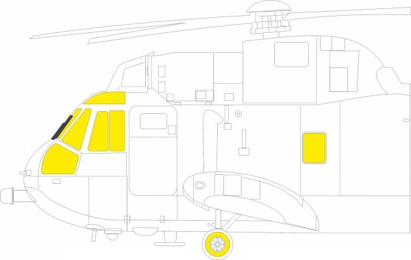 Eduard BIG49398 Sea King HAS.5 AIRFIX 1/48