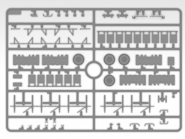 ICM 53201 Universal Military Pod and M8A1 US Landing Mat 1/35