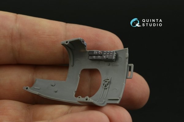 Quinta Studio QD48424 Mosquito FB Mk.VI/NF Mk.II 3D-Printed coloured Interior on decal paper (Tamiya) 1/48