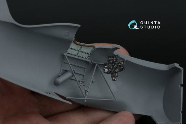 Quinta Studio QD32215 I-153 3D-Printed coloured Interior on decal paper (ICM) 1/32