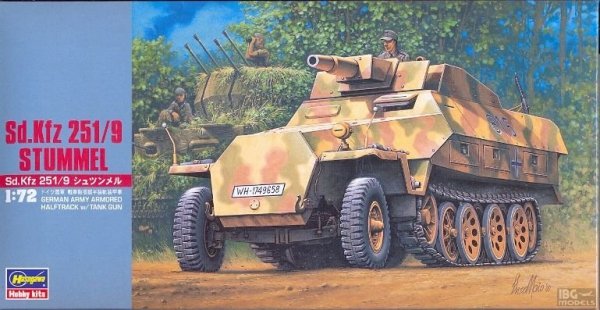 Hasegawa MT46 German Sdkfz 251/9 Stummel (1:72)