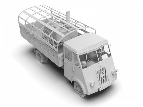 ICM 35415 Gulaschkanone, field kitchen in the AHN truck 1/35
