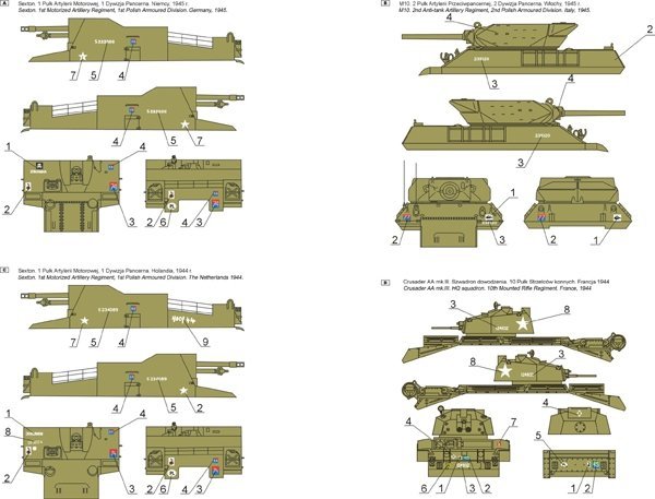 ToRo Model 35D66 - Self-propelled artillery vehicles in Polish service 1943-1946 1/35