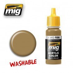 AMMO of Mig Jimenez 0105 WASHABLE DUST (RAL 8000)