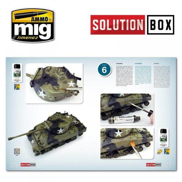 AMMO of Mig Jimenez 7700 WW II AMERICAN ETO SOLUTION BOX