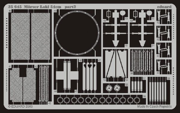 Eduard 35645 Morser Loki 54mm 1/35 Dragon