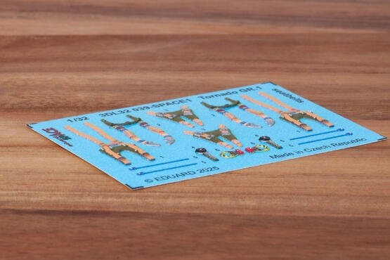 Eduard 3DL32039 Tornado GR.1 seatbelts SPACE for ITALERI (3D Decals) 1/32