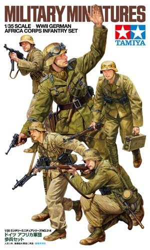 Tamiya 35314 German Afrika Corps Infantry (1:35)
