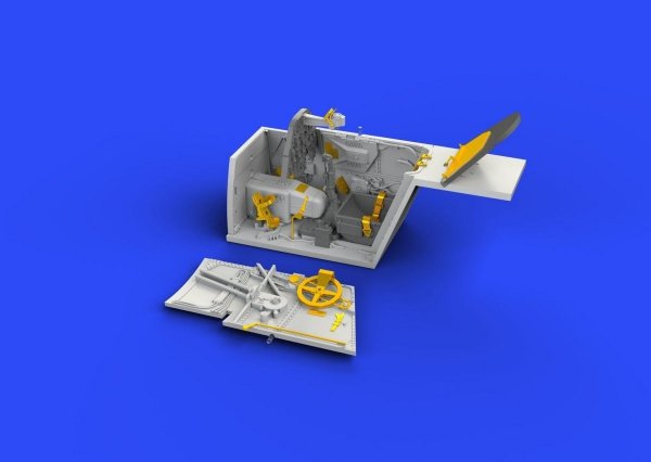Eduard 648263 Bf 109G-5 cockpit  EDUARD 1/48