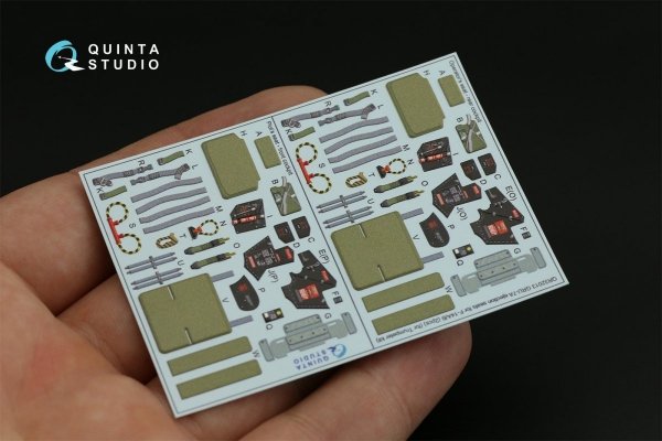 Quinta Studio QR32013 GRU-7A ejection seats F-14A/B (2 pcs)  ( Trumpeter ) 1/32