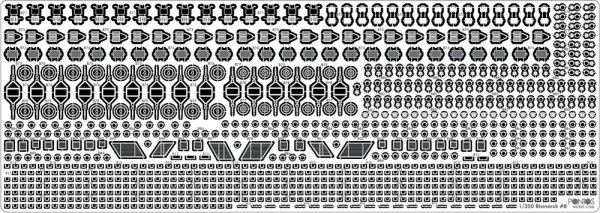 Pontos 35022F1 BISMARCK 1941 Detail Up Set (1:350)