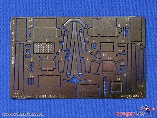 Wingsy Kits D5-07 German WWII Fighter MESSERSCHMITT Bf 109 E-1 1/48