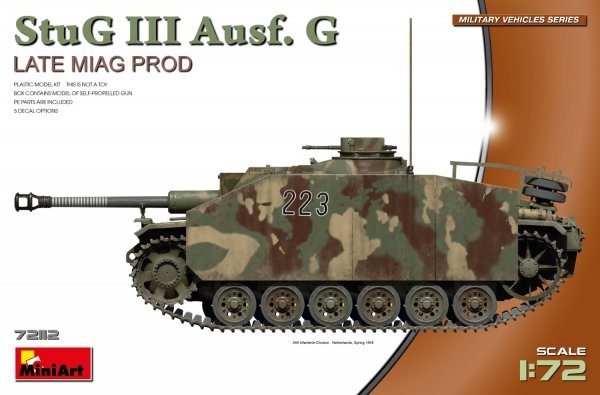 MiniArt 72112 StuG III Ausf. G Late Miag Prod. 1/35