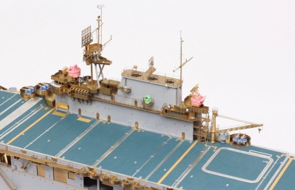 Pontos 27010fn 1/200 USS CV-6 Enterprise 1942 Detail Up Set (Teak Tone wooden deck) 1/200