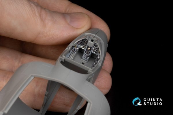 Quinta Studio QDS-48292 AV-8A Late 3D-Printed &amp; coloured Interior on decal paper (Kinetic) (Small version) 1/48
