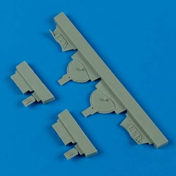 Quickboost QB48451 A6M5 Zero undercarriage covers  Hasegawa 1/48