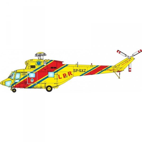 Answer AA72002 PZL W-3A Sokół TOPR Rescue Helicopter 1/72