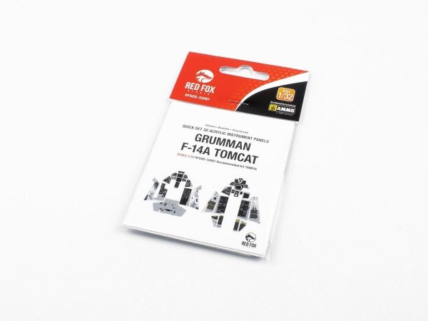 Red Fox Studio QS-32081 Grumman F-14A Tomcat Tamiya 1/32