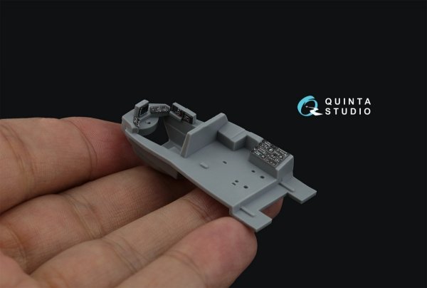 Quinta Studio QD72112 Mi-35M 3D-Printed coloured Interior on decal paper (Zvezda) 1/72