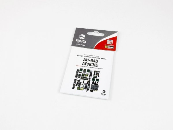 Red Fox Studio QS-35024 AH-64D Apache Takom 1/35