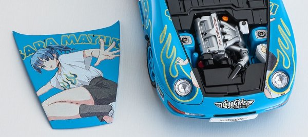 Hasegawa SP615 Porsche 968 &quot;Sara Mayuki&quot; with Figure 1/24