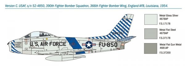 Italeri 1426 F-86F Sabre 1/72