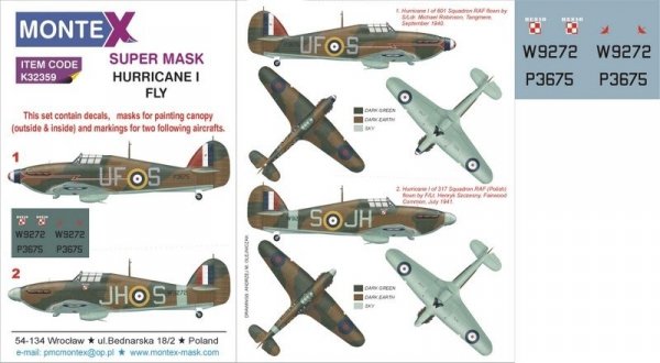 Montex K32359 HURRICANE I 1/32