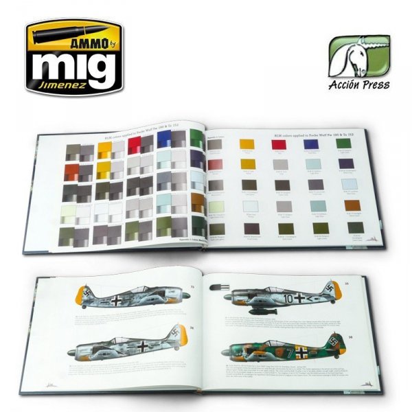 AMMO of Mig Jimenez EURO0020 FOCKE WULF FW 190 &amp; TA 152 (English)