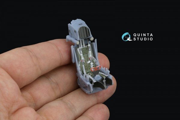 Quinta Studio QR+32038 K-36DM Series2 (early) ejection seat (for MiG-29, MiG-31, Su-27, Su-33 aircraft until 2007) (All kits) 1/32