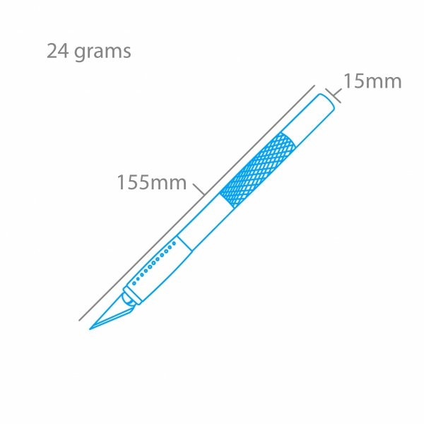 Modelcraft PKN4301 Soft Grip Craft Knife #1