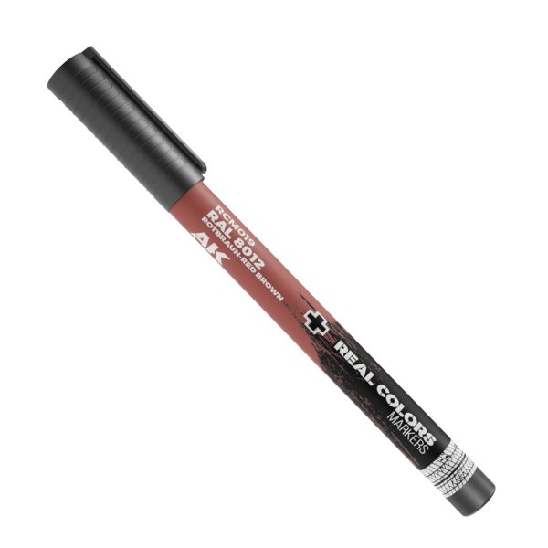 AK Interactive RCM019 RAL 8012 ROTBRAUN-RED BROWN – RC MARKER